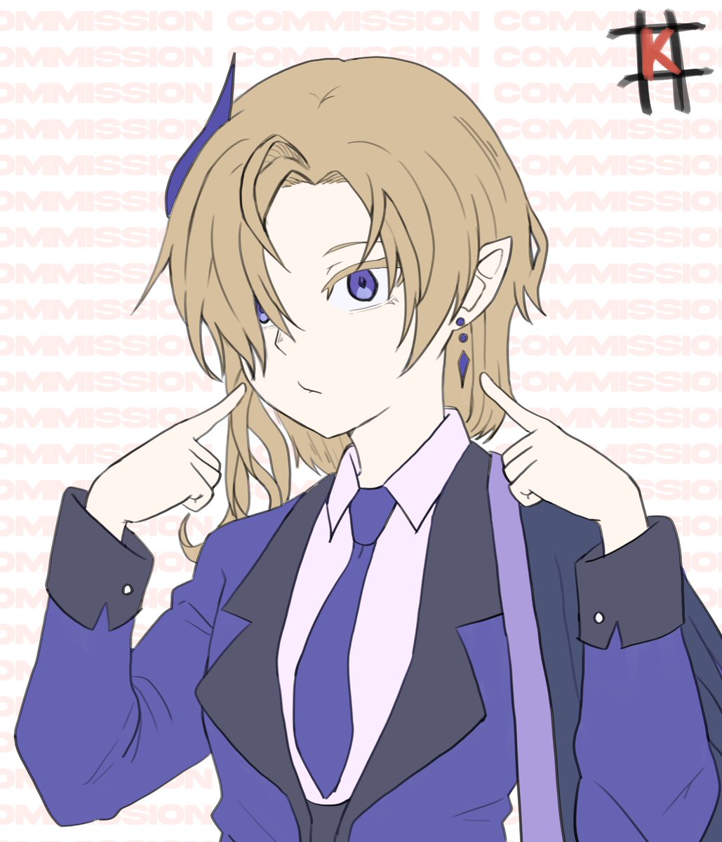 kuzugomikasu_'s tweet photo. oc commission https://t.co/r9G2vkiiQC