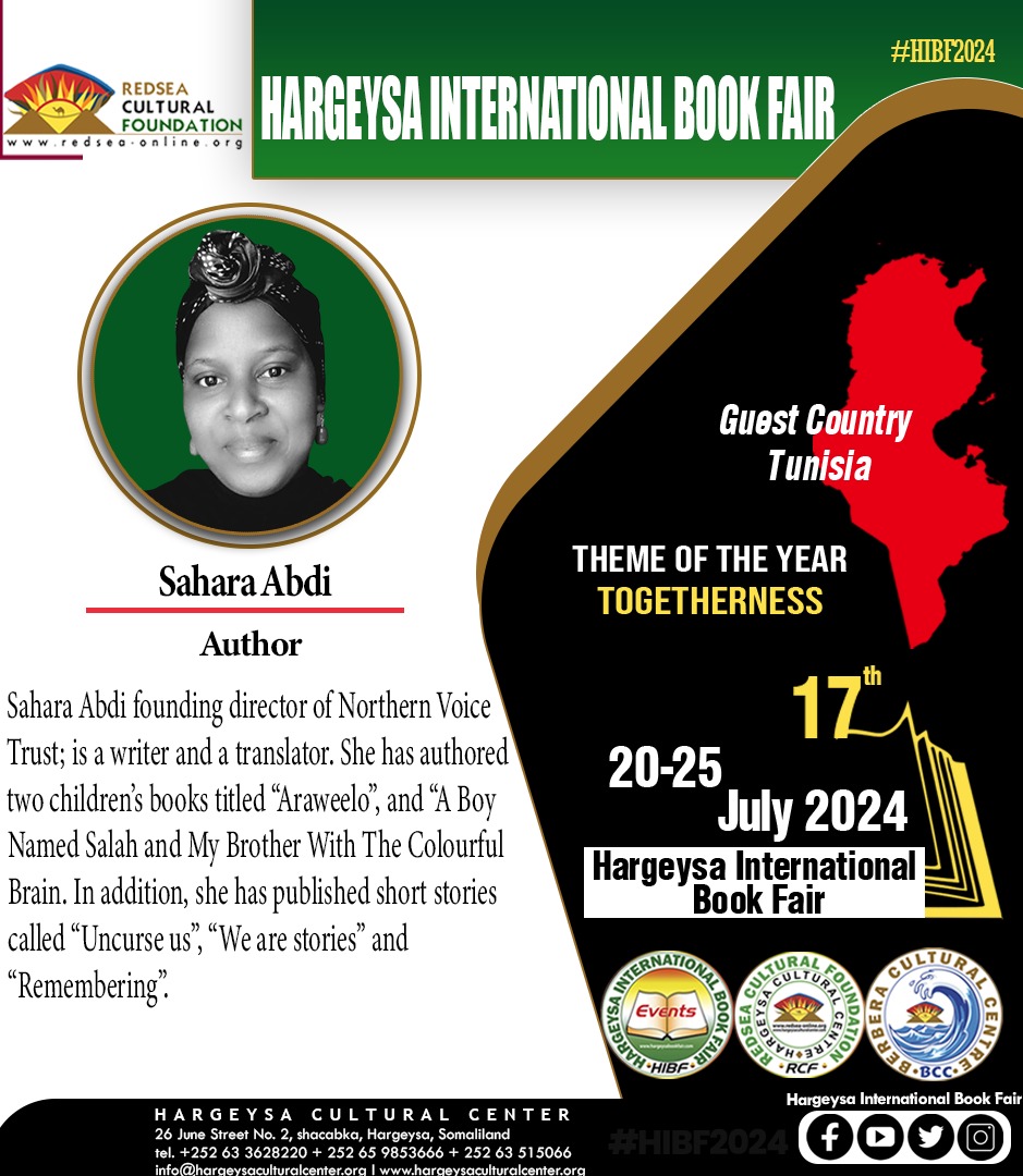 Excited to have the talented Authors Abdiqani Nuh , Mukhtar Ibrahim Mohamed , Bullo Qareen and Sahara Abdi at #HIBF2024 #Bookfair #Culture #Authors #Culture #Togetherness #Books