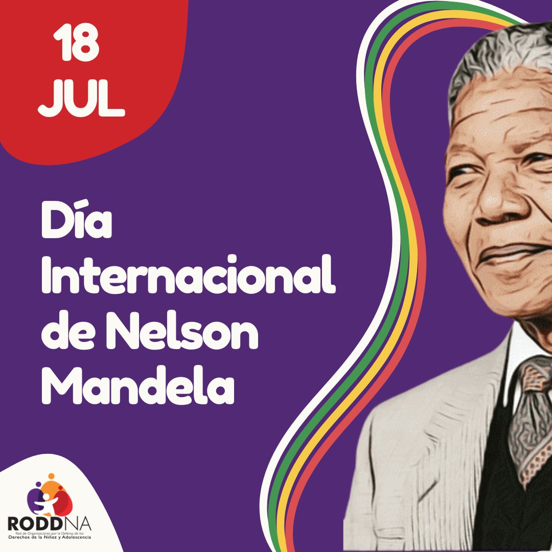RODDNA_ec's tweet photo. Hoy celebramos la vida y el legado de Nelson Mandela, un símbolo de lucha, paz y justicia 🙌🏿🕊️
En RODDNA seguimos su ejemplo defendiendo los derechos de los NNA y construyendo un mundo más justo y unido 🌍✨
#MandelaDay #Inspiración #RODDNA #Alerta #Lucha #Derechos #Nelson https://t.co/vyZcwMXJ79