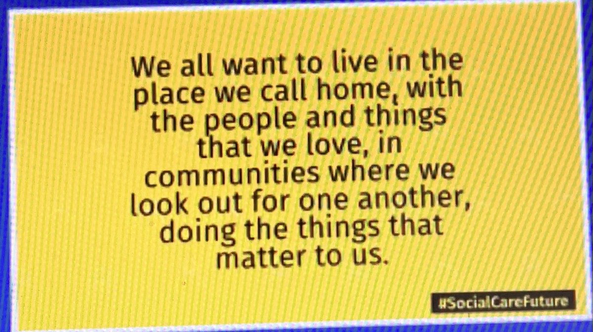 Keeping this in mind always as we consider the adult social care workforce now and in the future ⁦<a href="/socfuture/">#socialcarefuture</a>⁩ ⁦<a href="/skillsforcare/">Skills for Care</a>⁩ ⁦<a href="/theRCOT/">Royal College of Occupational Therapists</a>⁩