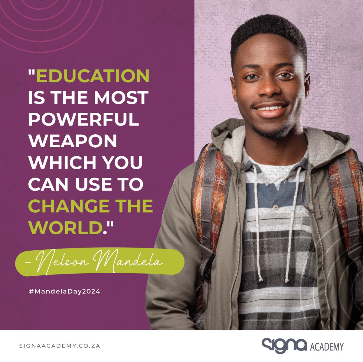 SignaAcademy's tweet photo. #MandelaDay2024 #YouthEmpowerment #SignaAcademy #SkillsTraining https://t.co/rZJLJyWTaL