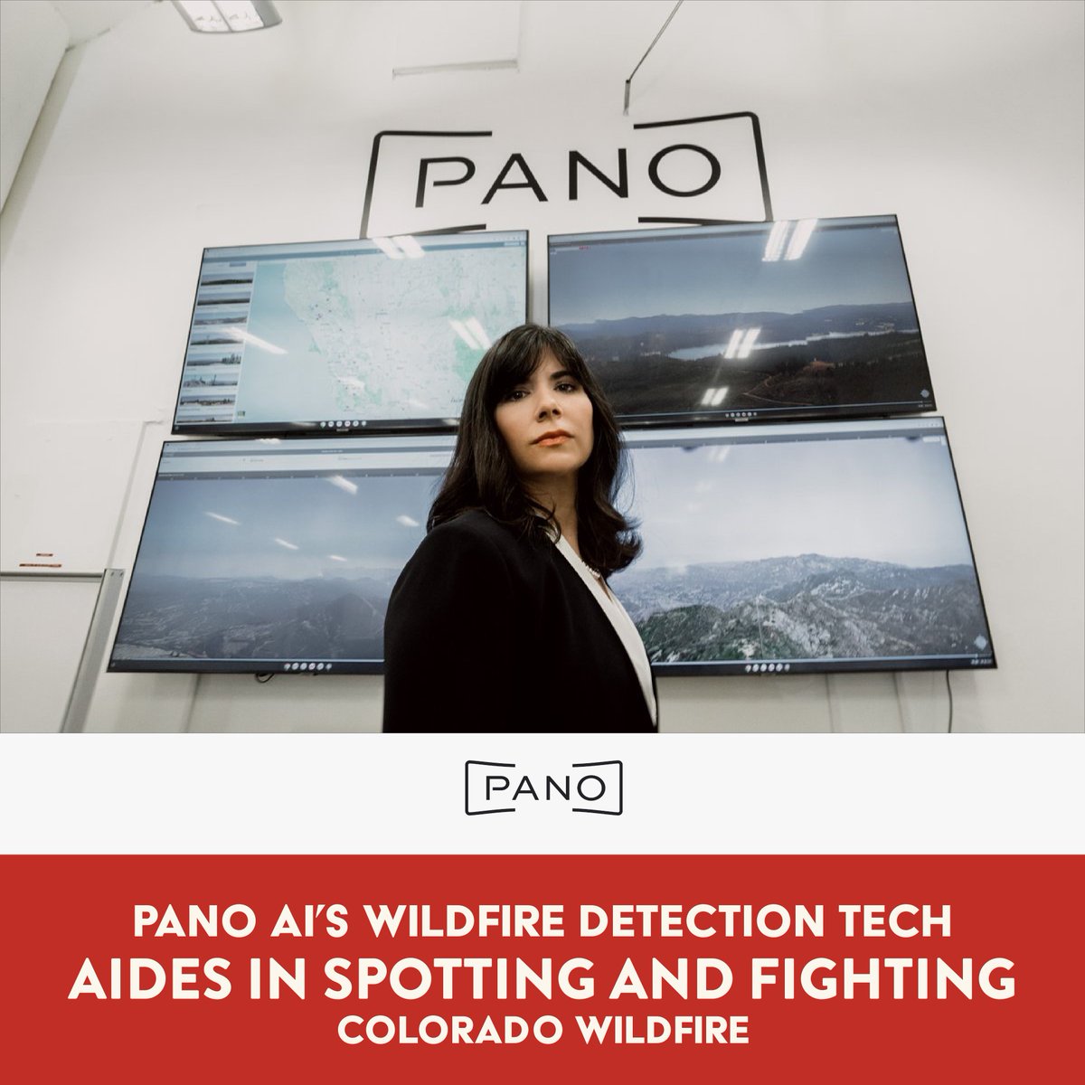 🔥 <a href="/Pano_AI/">Pano AI</a>'s early-detection technology aided in spotting and dispatching firefighters to a wildfire in Colorado. 
🔗 cbsnews.com/colorado/news/…