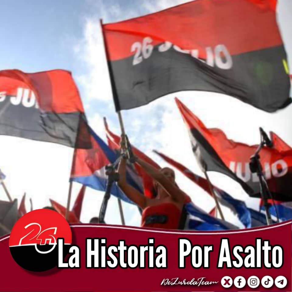 Colibr76018428's tweet photo. “La gran lección del 26 de Julio es la importancia de las masas en la lucha, la importancia del pueblo en la lucha revolucionaria, y el valor de la constancia y la perseverancia en el esfuerzo."
#FidelPorSiempre
#LaHistoriaPorAsalto 
#CubaEnModoVictoria 
#DeZurdaTeam_ https://t.co/f8t3RvGxm7