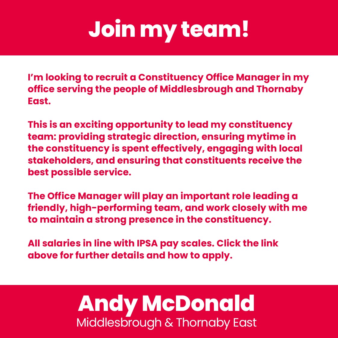 Andy McDonald MP for Middlesbrough & Thornaby East tweet media