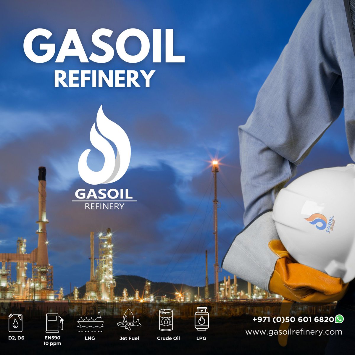 GasOilRefinery's tweet photo. Safety is the backbone of our operations at Gasoil Refinery👷‍♂️🔧

From rigorous training to advanced safety protocols, we’re committed to protecting our people and our planet.

#SafeOperations #GasoilRefinery #SafetyFirst #RefinerySafety https://t.co/qkeHIc8gnu