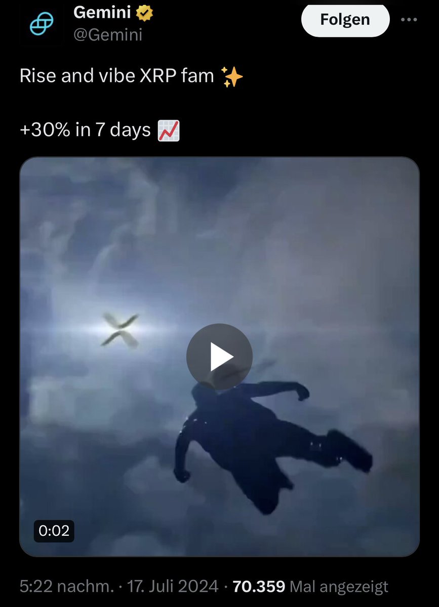 WOW! 💥 Top US Exchange @Gemini Excited About XRP, Sees #XRP Going to the  Moon! 🌖✨ https://t.co/VIP2c0wr7G