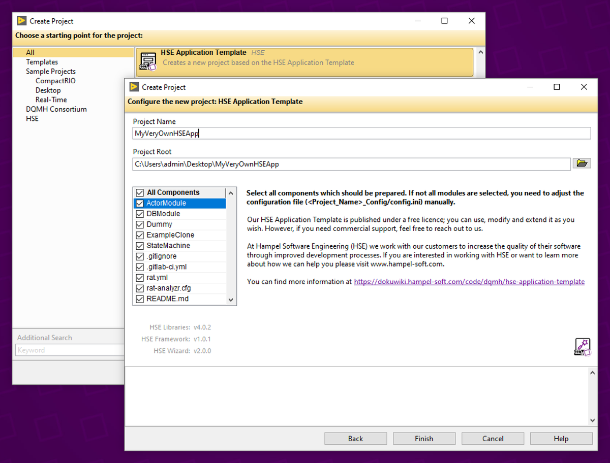 hampel_software's tweet image. 📣 hse-libs go vi.lib: Discover how to effortlessly set up your projects in our latest blog post. Swiftly install all essential packages with JKI VIPM. Whether #DQMH or HSE App Template, we&apos;ve streamlined it all for you.💜 ➡️hampel-soft.com/blog/hse-libs-… #LabVIEW #createbettersoftware
