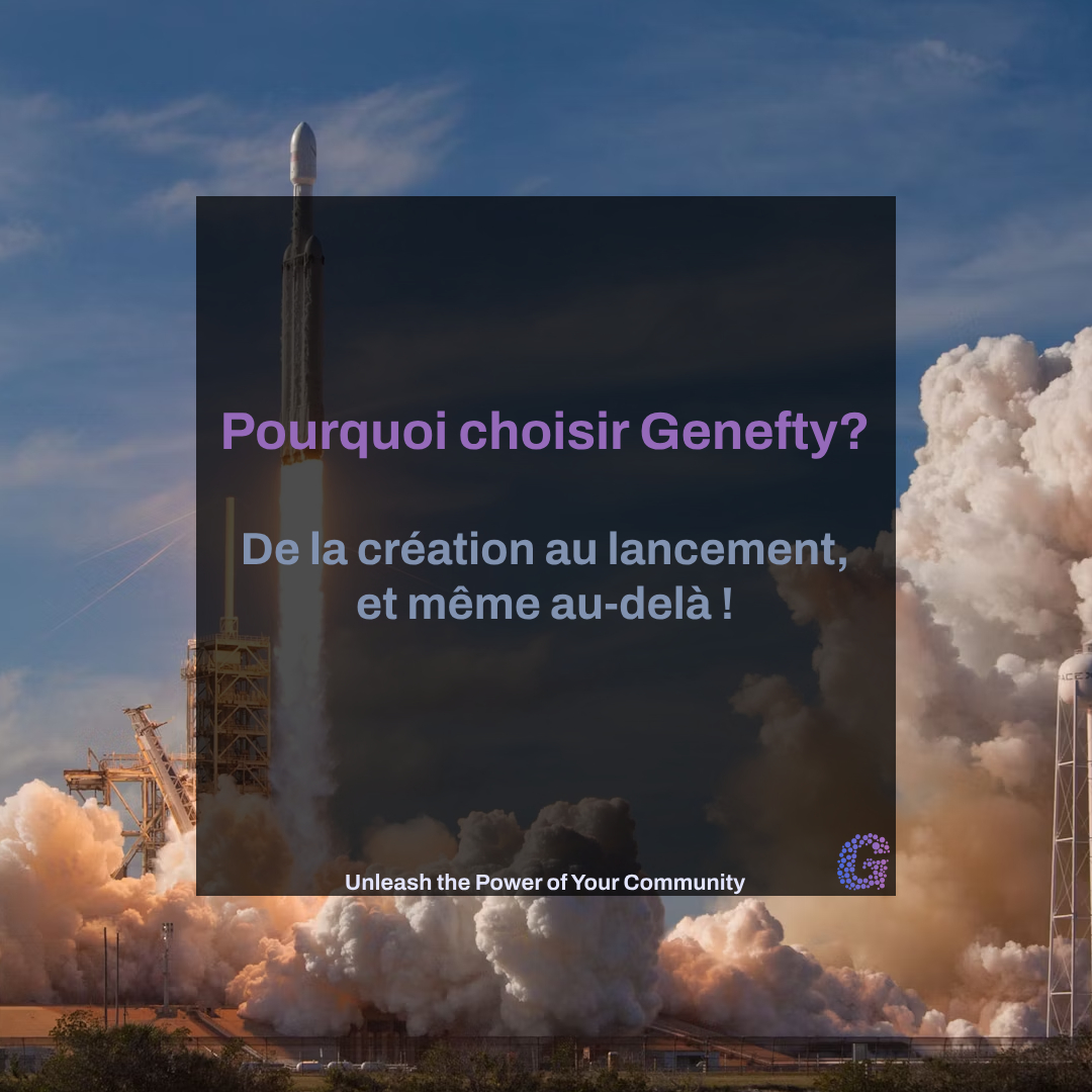 Pourquoi choisir Genefty ?

Vous avez une idée de projet mais ne savez pas par où commencer ?
Chez Genefty, nous transformons vos idées en succès. Nous vous accompagnons de la création de votre projet jusqu’à son lancement, et même au-delà !

Nos étapes :

Consultation initiale