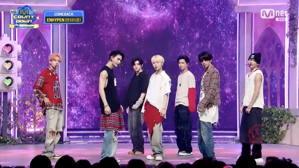 We truly can't get enough of ENHYPEN's amazing dance and vocals! 🤩

Once again, we said 'YES' to our seven who set the stage ablaze with their performance of 'Hundred Broken Hearts' and 'XO (Only If You Say Yes)' on today's MCountdown! 💖

CAUGHT UP IN ENHYPEN’S LOVE