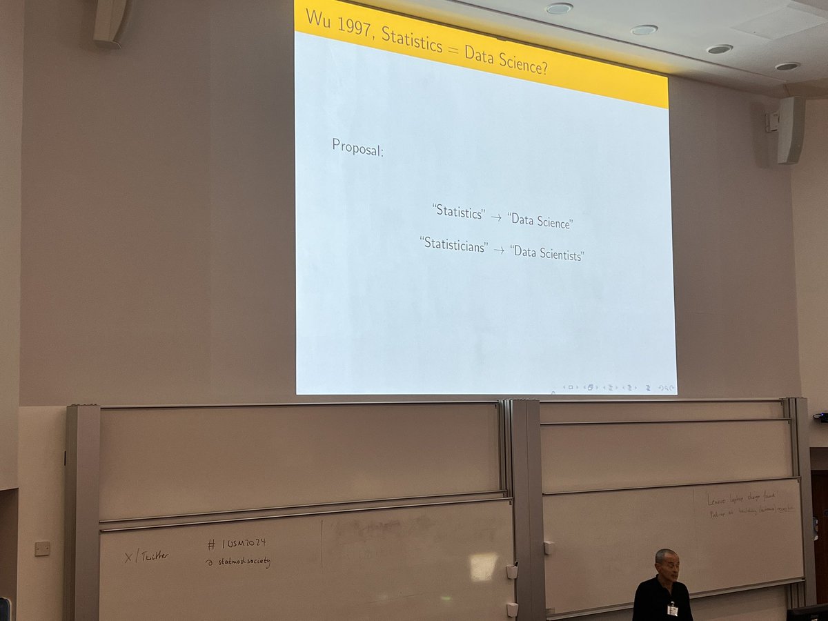 Shirin (@shirinmgh) on Twitter photo Brilliant talk by Prof. Robin Henderson on “ Statistical modelling for big and little data” at #iwsm2024 <a href="/statmodsociety/">Statistical Modelling Society</a> Brilliant talk by Prof. Robin Henderson on “ Statistical modelling for big and little data” at #iwsm2024 <a href="/statmodsociety/">Statistical Modelling Society</a>