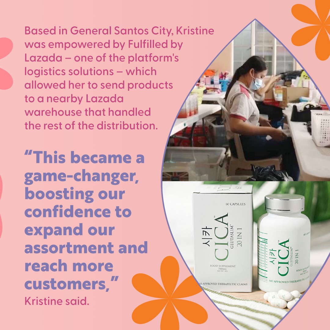 rapplerdotcom's tweet photo. For multitasking modern-day entrepreneurs like Kristine Ann Andaya, it’s important to partner with a platform that can simplify her work process. Read about how Lazada streamlined her logistics and helped drive her business, Kanna Beauty, to success. 

Sign up to be a Lazada seller here: https://t.co/QcLYJ3de0D #CheckThisOut