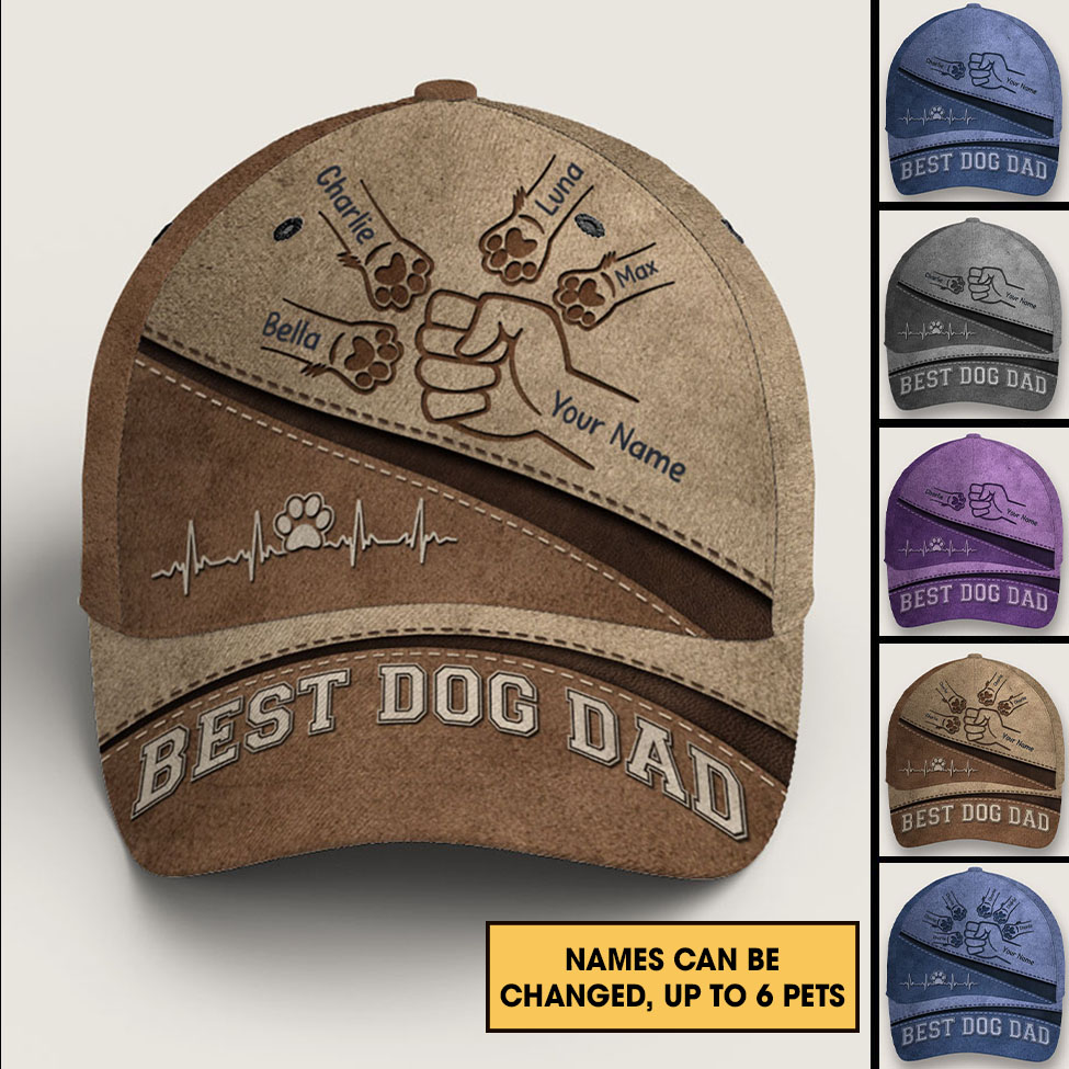 personal_funny's tweet photo. Show your love for your furry friend! 🐾❤️ Get your "Dogs Leave Paw Prints On Our Hearts" personalized custom hat and wear your pup's name with pride. Perfect for dog lovers! 🐶🧢 
Order here: https://t.co/20ZSLzlaBv
#DogLovers #CustomHat #PetLove https://t.co/5gY7JEuXGA