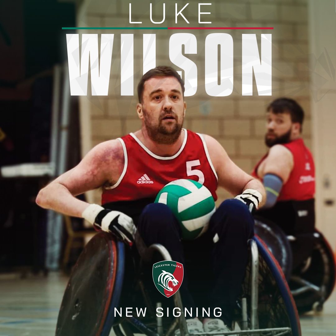 🗞🫡

Luke Wilson has joined the Leicester Tigers Wheelchair Rugby team ahead of the 2024/25 season.

ℹ️ LeicesterTigers.com/news/wtttf-luk…
