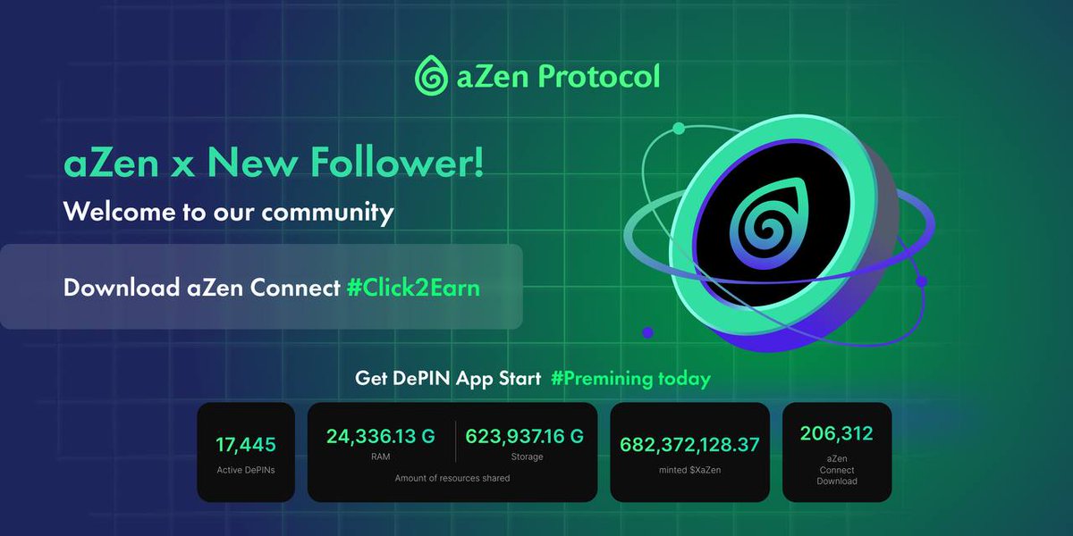 azen_protocol's tweet photo. 📢 Welcome to aZen Community 🌟
🚀 Download aZen  https://t.co/uCY86DF0Dc   start earning today!
🌐 Explore more at: https://t.co/GvnkfQ18YI
🎁 Special Welcome Red Packet is waiting for you in the thread! Don't miss out!
🔗 Join us on TG now: https://t.co/2DzG63vrif
Let's revolutionize computing together! 💪 #aZenProtocol #GreenComputing #JoinUs #EarnWithaZen