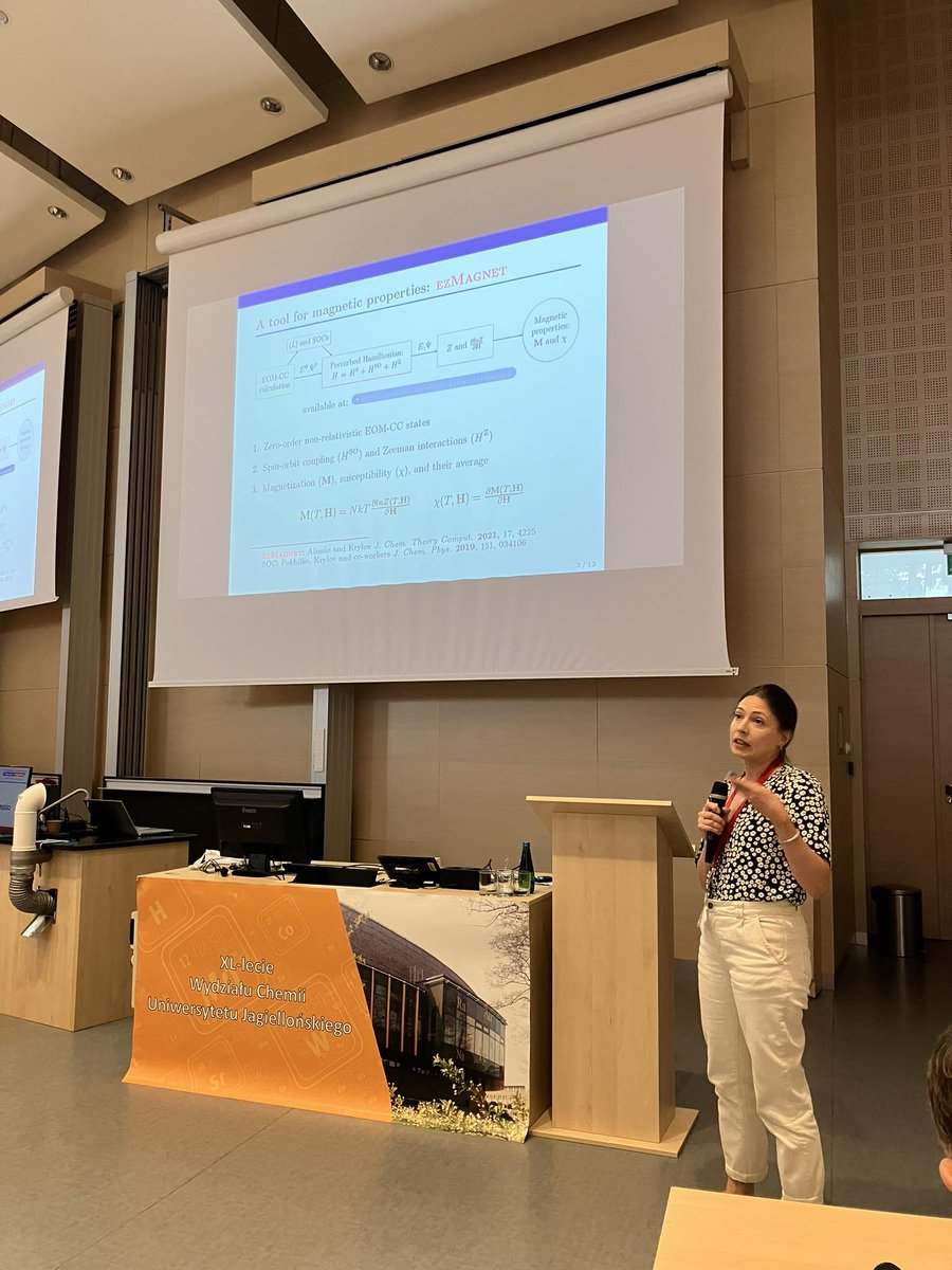 Maristella Alessio discusses the use of coupled-cluster methods for molecular magnets