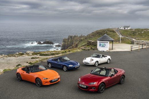 Mazda is making history! 🌍🚗 A quartet of MX-5s just completed the iconic Land's End to John O'Groats drive using sustainable fuel, proving that adventure and sustainability can go hand in hand. 

ow.ly/h5Tb50SF3X2

#Mazda #SustainableDriving #MX5 #LandEndToJohnOGroats