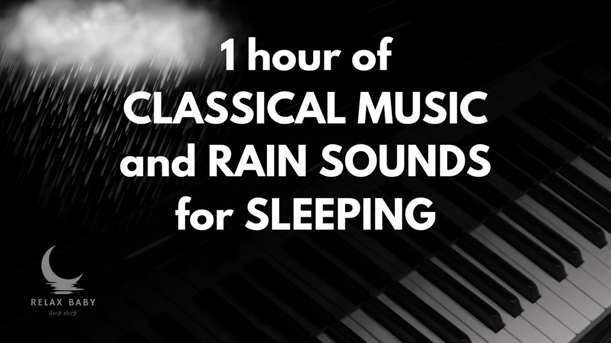 RelaxBabyDEEPS1's tweet photo. Classical Piano Music with Rain Sounds for Sleeping 🎶 Pianist Karin Fernandes Plays Josephine Lang 

https://t.co/4pkNyruzaa via @YouTube https://t.co/fcrxDWWrVF
