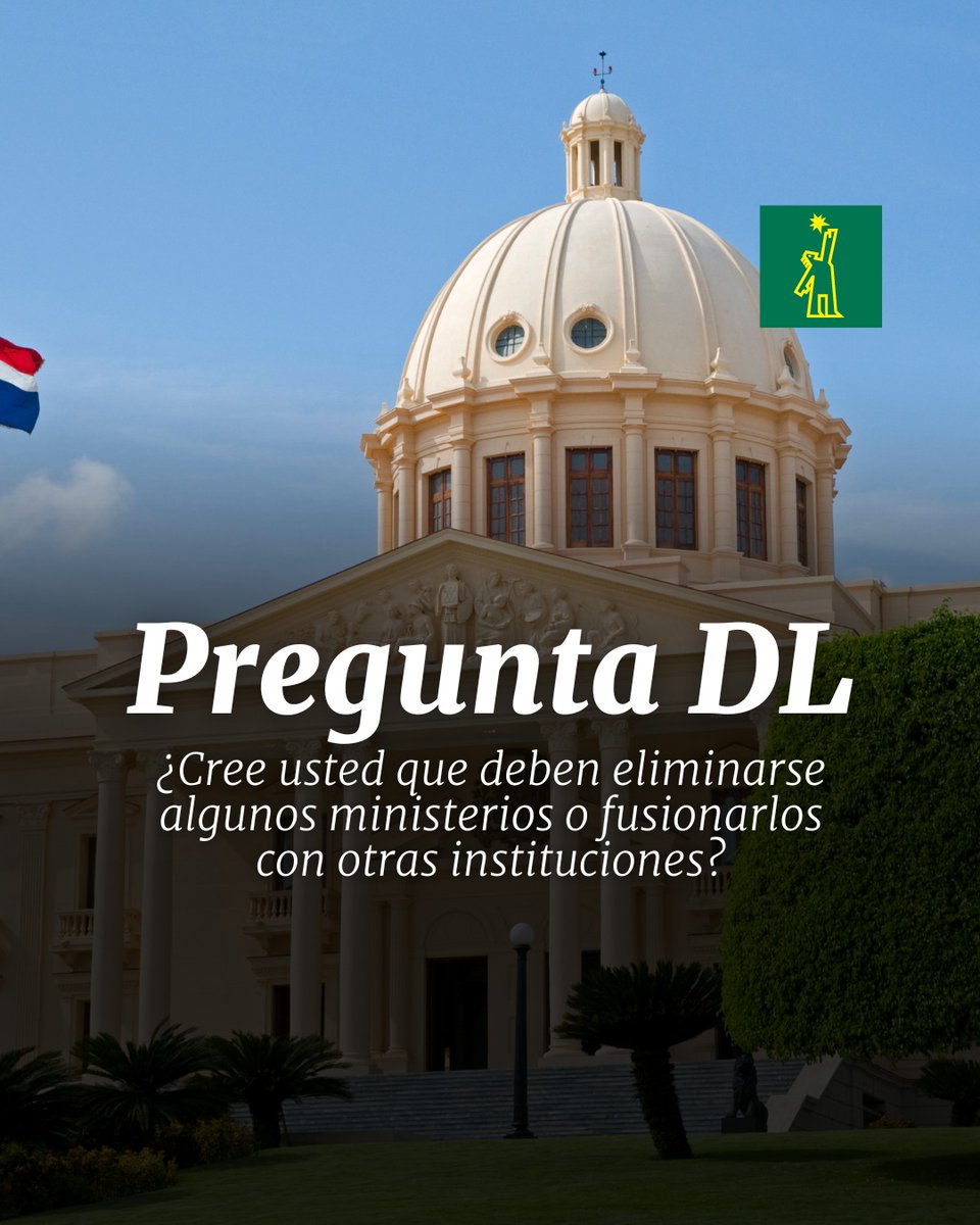 ❓ | #PreguntaDL | ¿Cree usted que deben eliminarse algunos ministerios o fusionarlos con otras instituciones?

¡Queremos conocer su opinión!

#DiarioLibre #OpiniónDL #Preguntas #EncuestaDL