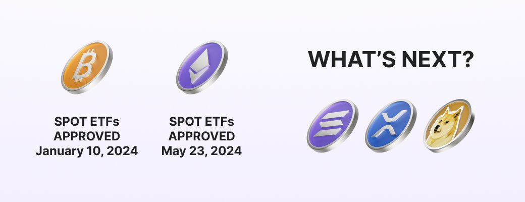 wirexapp's tweet photo. Which crypto spot ETF will be approved next?

$SOL? $XRP? $DOGE? Comment 👇 https://t.co/UE5McUgAT0
