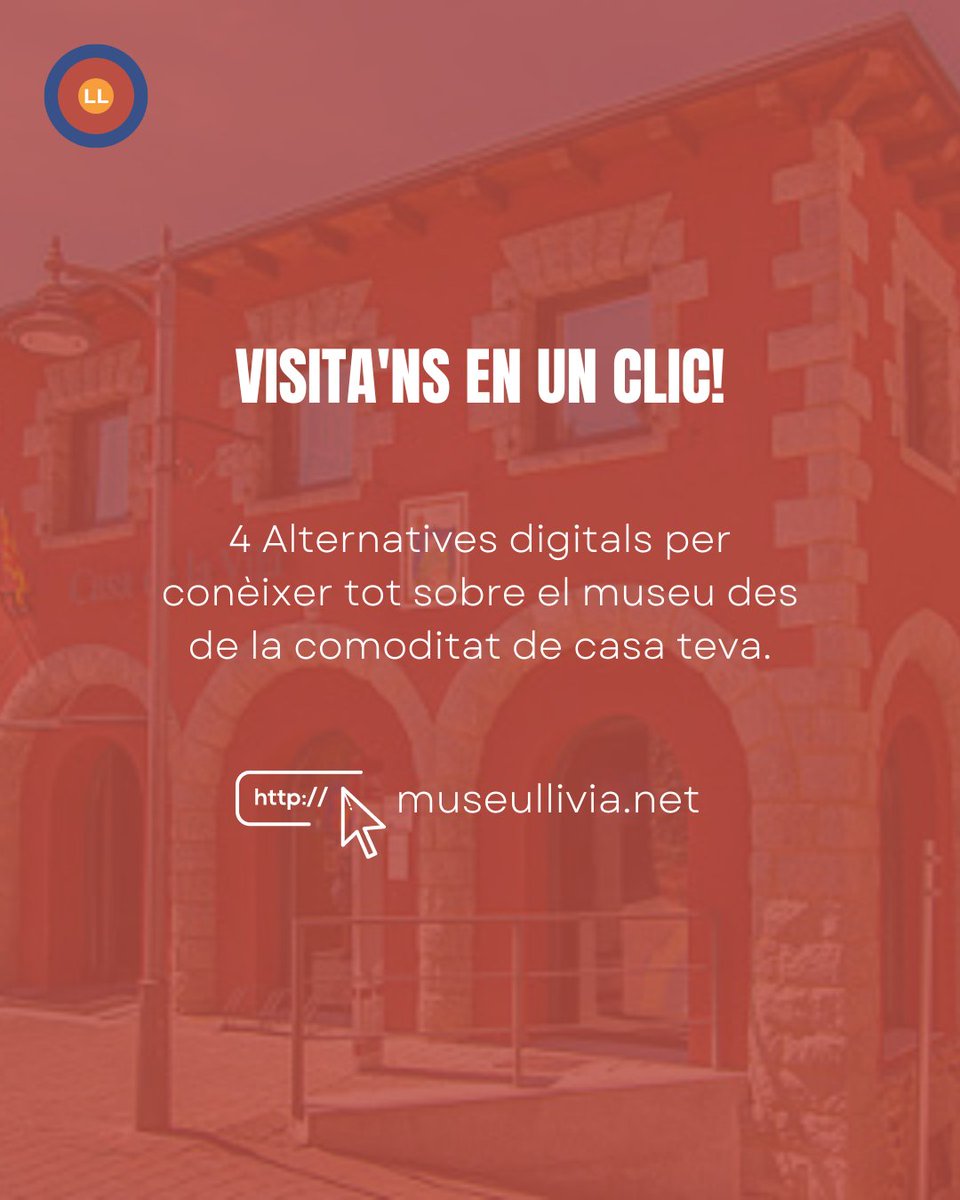 museudellivia's tweet photo. 🌟 Explora el nostre contingut digital!
☞ https://t.co/rR8JxwmvHs Descobreix el món del nostre museu des de casa teva 🏛️ #museudellívia #contingutdigital #visitavirtual #farmàcia #youtube #sketchfav 🏛️🖥️ #Llívia #Llivia @turismecerdanya @ajuntament_de_llivia @turismellivia https://t.co/2Py0FDb0Pu