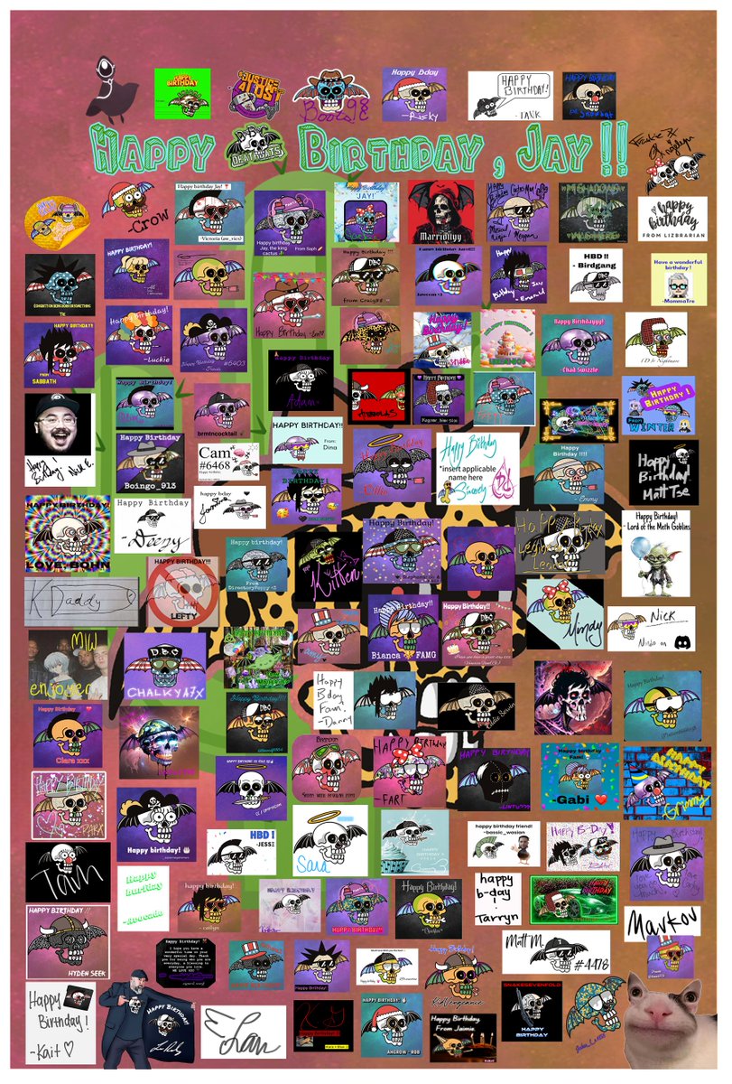 Wishing the Happiest of HAPPY CACTUS Birthdays to @TheSonoran_DBC !!
Hope it's the biggest, baddest, bestest, DBCest birthday ever, Jay!!
We all adore &amp; love you, darling boy!
Love, 
the DBC
<a href="/a_happy_cactus_/">A HAPPY CACTUS</a> <a href="/DeathbatsClub/">Deathbats Club</a> <a href="/DBC_Community/">DeathbatsClub Community Page</a> <a href="/TheOfficialA7X/">Avenged Sevenfold</a>