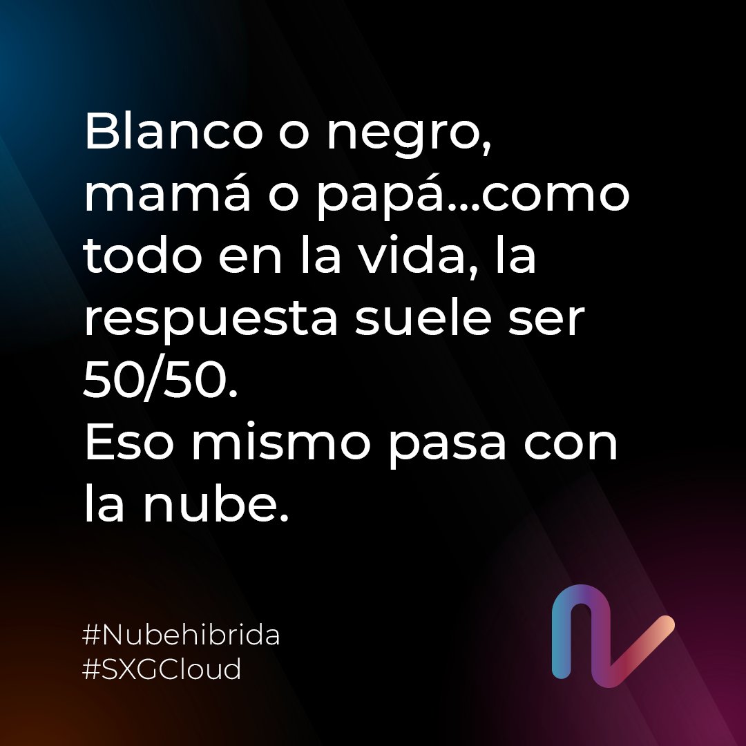Lo híbrido es el camino al éxito. Ventajas de la nube híbrida: flexibilidad, elasticidad, autoservicio, entrega rápida, control de costes, sin dependencia de proveedor único, acceso a la última tecnología... ⚡ bit.ly/4dRXber 
#SGXRevolution #SGXCloud #NubeHíbrida
