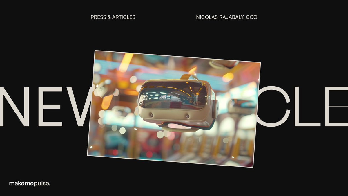 #Gaming is everywhere, shaping how we work, learn &amp; connect 🤝  

In our latest #article, our CCO Nic explores the legacy &amp; future of gaming &amp; how #makemeplay is taking things to the next level 💪 

Have a read 👉 makemepulse.com/news/the-futur…

#studioprocess #creativeinsights