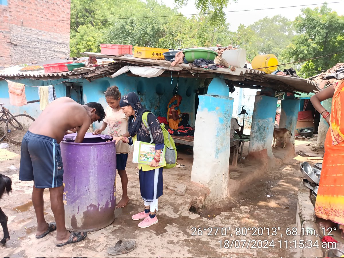 Sangeet11693085's tweet image. एम्बेड परियोजना के तहत  कानपुर नगर साई पुरवा बस्ती में डेगू और मलेरिया के बारे में जानकारी दी 
 #MalariaFreeIndia
#Embed2Endmalaria 
#Malaria
#Dengue 
#DengueFreeIndia
@sammaansingh
@sksomya
@rajesh_amh