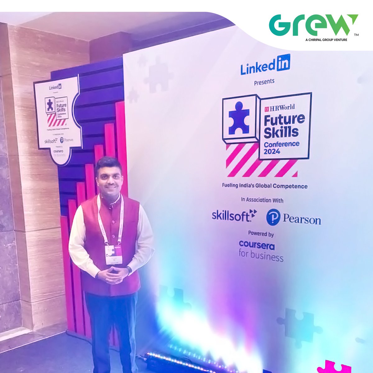 grew_solar's tweet image. GREW Energy, today, participated in the ET HR World&apos;s Future Skills Conference 2024 at The Leela, Gurugram. 

#GREW #PoweringTheNext #NextGenModules #SolarPower #SolarEnergy #Sustainability #GoSolar #Solar #RenewableEnergy #SustainableFuture #ETHRFutureSkills #ETHR #Competence