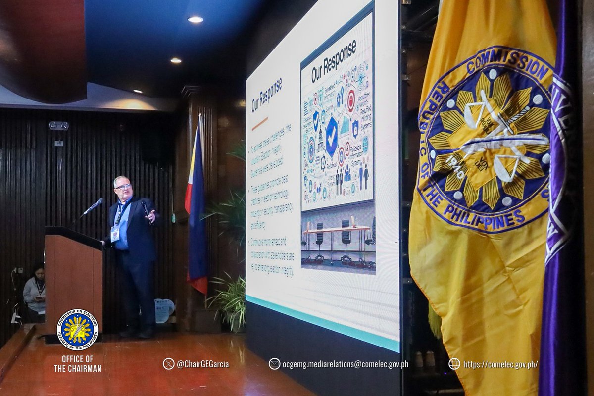 ChairGEGarcia's tweet photo. Nagsagawa po tayo ng stakeholders forum at consultation dialogue ukol sa posibleng banta ng maling paggamit ng Artificial Intelligence at deepfakes sa eleksyon.

Pinamagatan po itong "A.I. and Philippine Elections Decoded" at isinagawa sa UP College of Law, Diliman, Quezon City https://t.co/RTNyeHsWDP