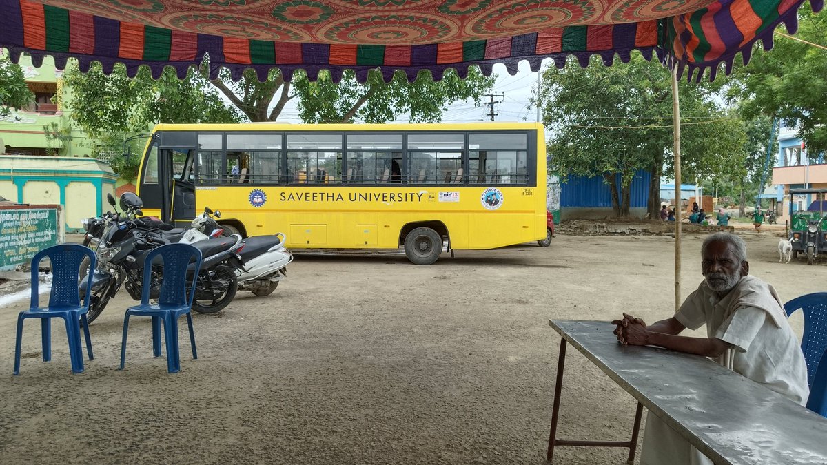 NavinENT's tweet image. Camp today #Saveetha at Palanthandalam