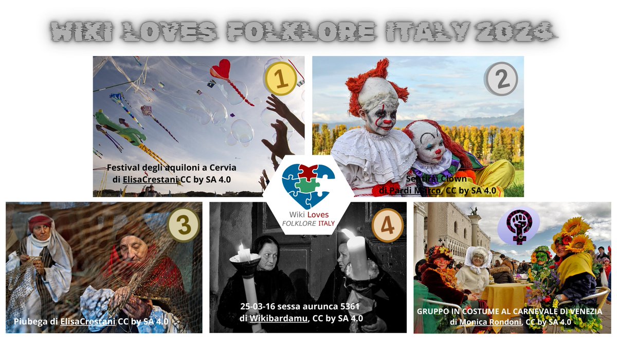 Premiazione online #WikiLovesFolkloreItaly 2024

youtube.com/live/Lt68Yxswc…