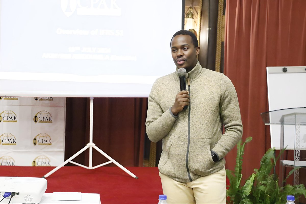 ICPAK_Kenya's tweet photo. Day 4 Session 1: Overview of IFRS S1 

Session Speaker: @AkinyemiAwodum1
Partner, @DeloitteKenya #IFRSMasterClass ^CA https://t.co/q4mtnldvVj