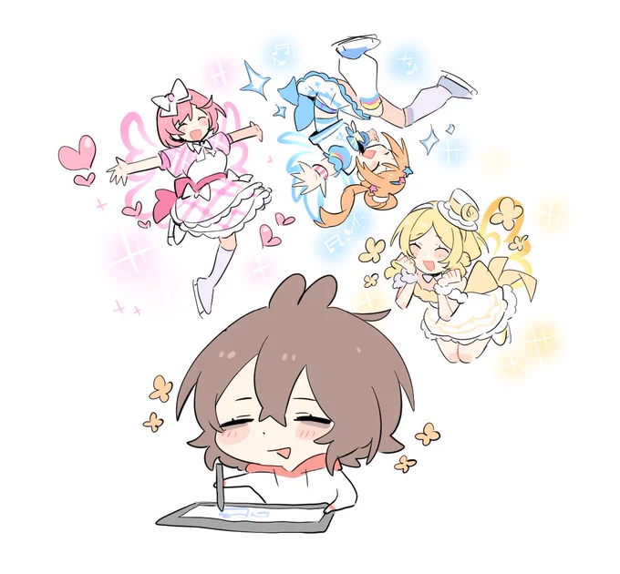 the only thing that keeps me sane during con grinds is the pretty rhythm series 