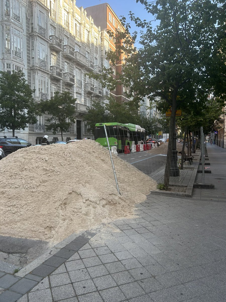 veronikmellado's tweet photo. Si yo entiendo que las obras son necesarias en #Valladolid, pero ¿de verdad había que programarlas todas a la vez en una zona (estaciones) que afecta a los mismos conductores y peatones? https://t.co/gyLIJujKDf