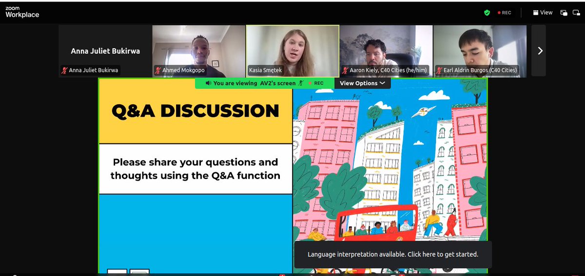 YCCUganda's tweet photo. Engaging Youth in Climate Action – The webinar on Creating Youth Climate Councils by @c40cities and @YCCGAliance is ongoing.
Register now at https://t.co/aSYBjPVaTl and join the discussion!
#C40YouthHub #YCCGA #YouthAreTheFuture https://t.co/WWj90d62zk