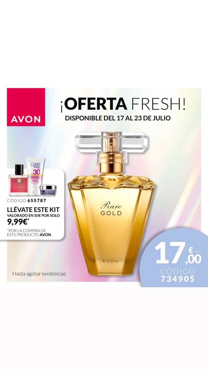 InessancheAvon's tweet photo. ¡OFERTAS FRESH! 💦

Hazte con tus imprescindibles este verano a precios de escándalo. 
Cuida tu piel y déjate envolver por los aromas más refrescantes este verano con Avon 💗

¡No dejes pasar esta oportunidad! ⏰https://t.co/eRnQYsqXkg https://t.co/IeWfYMpwQZ