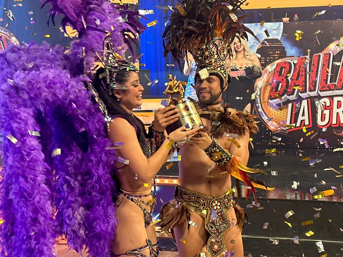 multimediostv's tweet photo. Avryl y Zabalegui la pareja ganadora de 'Bailadísimo 2024' #Bailadísimo 

➡ https://t.co/4Dwh774byN https://t.co/TY2n95JH5N