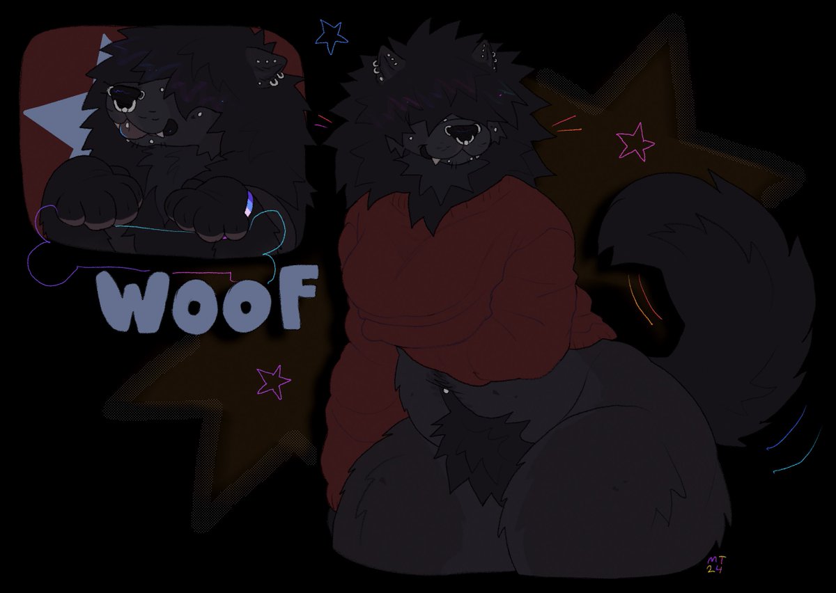 mainstreamtrash's tweet photo. comm for luck :3c had fun with this one https://t.co/2DdB554Bju