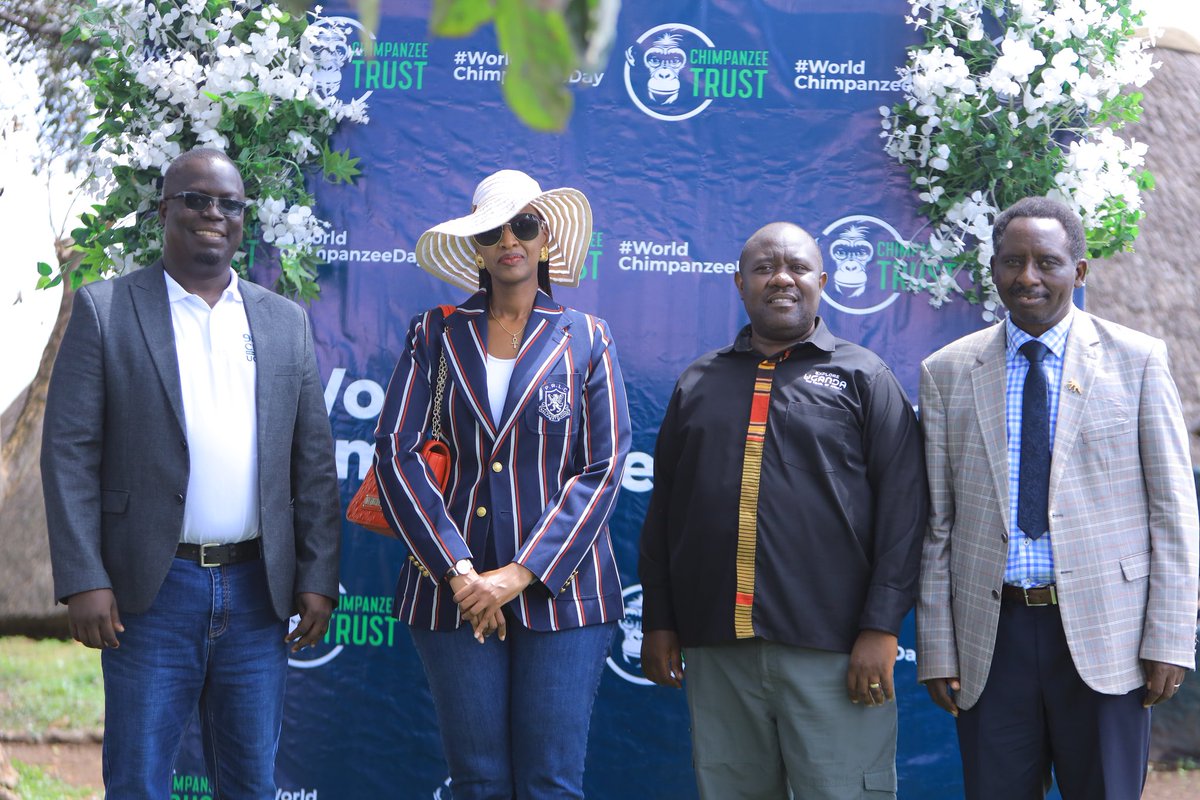 MTWAUganda's tweet photo. At the celebration of #WorldChimpanzeeDay @ngambaisland,Ms Diana M.Kyaremera was unveiled as the new Patron after 1st Lady @JanetMuseveni.In her remarks,Ms Diana called upon collective efforts towards conservation &amp; pledged total support to the protection of these unique species. https://t.co/XciHXvuRf4