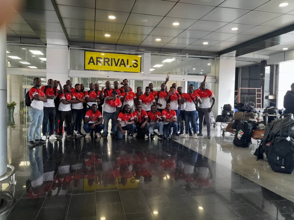 OfficialKRU's tweet photo. The @KenyaSimbas have landed safely in Uganda ahead of the #RugbyAfricaCup2024 tournament.
They face Senegal on Saturday 20th July at 12:00noon.
#SupportTheSimbas #ElevateYourGame #SimbasGroomingPartner https://t.co/TvIFasWSFG