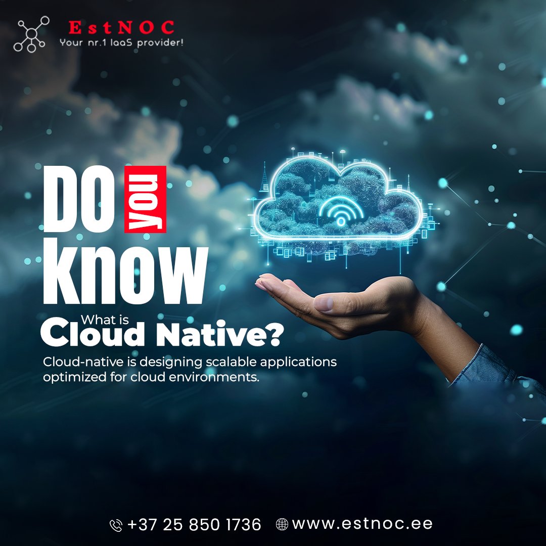 estnoc1's tweet image. Unlock the Power of Cloud-Native with EstNOC!
Your No.1 IaaS provider is here to help you design scalable applications optimized for the cloud.
Discover more at estnoc.ee !
.
.
#CloudNative
#IaaSProvider
#ScalableApplications
#CloudOptimization
#EstNOC