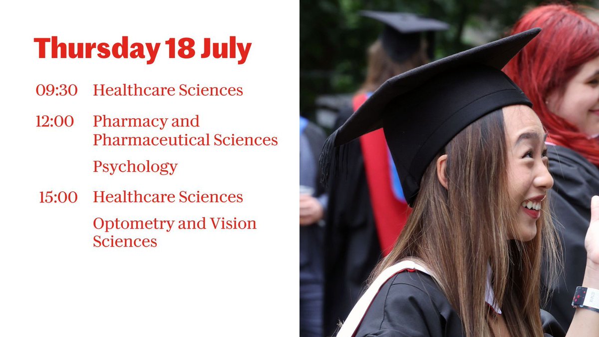 cardiffuni's tweet image. It&apos;s day four of #CardiffGrad! 🎓 

Llongyfarchiadau to the graduates of @CUHealthSci, @PharmacyCU, @PsychCardiffUni and @SchoolofOptom.
