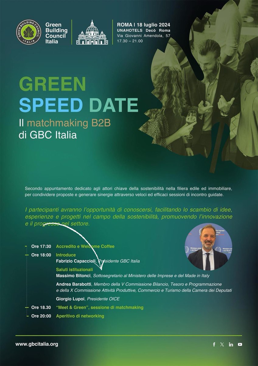 massimobitonci's tweet image. 📍Alle 18.00 interverrò al “Green speed date” l’evento dedicato agli operatori della filiera #edile ed #immobiliare, sui temi strategici della #transizione #energetica. @mimit_gov @LegaSalvini @a_barabotti