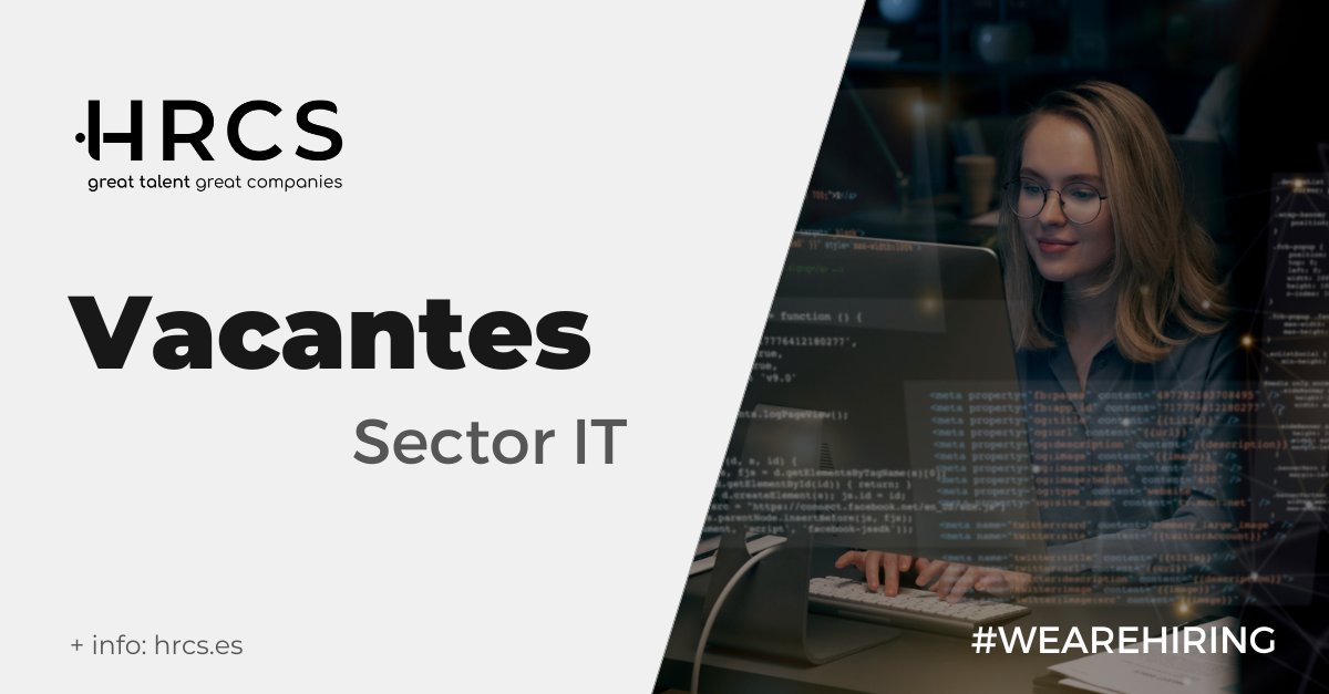 🆕 Desde #HRCS buscamos a un/a 𝗥𝗲𝘀𝗽𝗼𝗻𝘀𝗮𝗯𝗹𝗲 𝗱𝗲 𝗖𝗶𝗯𝗲𝗿𝘀𝗲𝗴𝘂𝗿𝗶𝗱𝗮𝗱 Importante empresa sector servicios con sede en #Málaga.

¿Quieres saber más sobre esta oferta❓Entra aquí y envíanos tu CV ➡️
hrcs.talentclue.com/es/node/109089…

#HRCS  #HiringMálaga #EmpleoEnMálaga