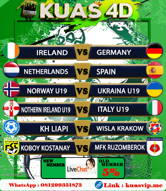 Kuas4D's tweet photo. Dengan menu jadwal pertandingan BOLA terlengkap ada disini 🙂Link Daftar Tersedia disini : https://t.co/uU7weN4wPE WhatsApp KUAS4D silakan add yah kaka 📷 https://t.co/xVbGD0IbzF https://t.co/jn9i4FNTku