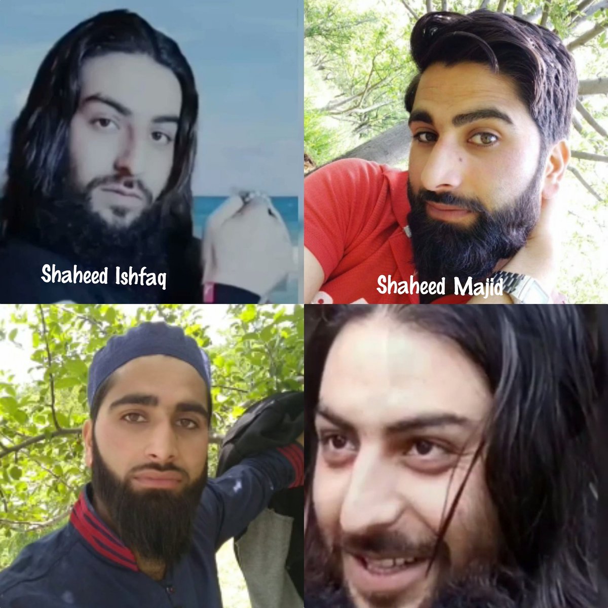 18 July.. Martyrdom anniversary of Shaheed Ishfaq Dar alias Abu Akram of Heff Shirmal, Shopian &amp; Shaheed Majid Iqbal of Nowpora, Shopian. (2021)💔
#Kashmir