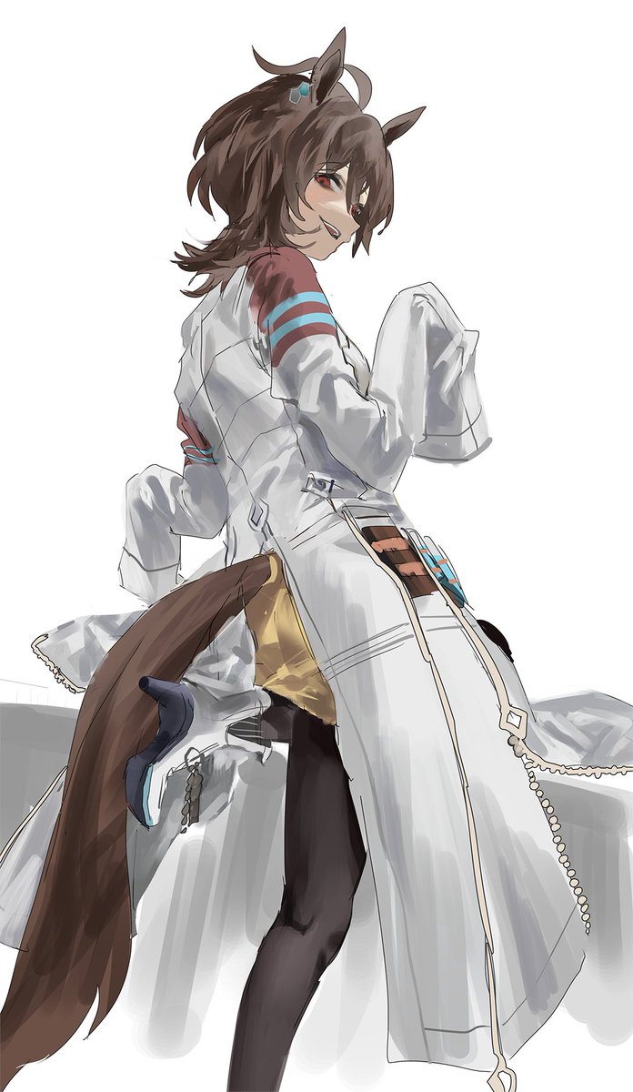アグネスタキオン(ウマ娘) 「22年度に描いたタキオン」|JWのイラスト