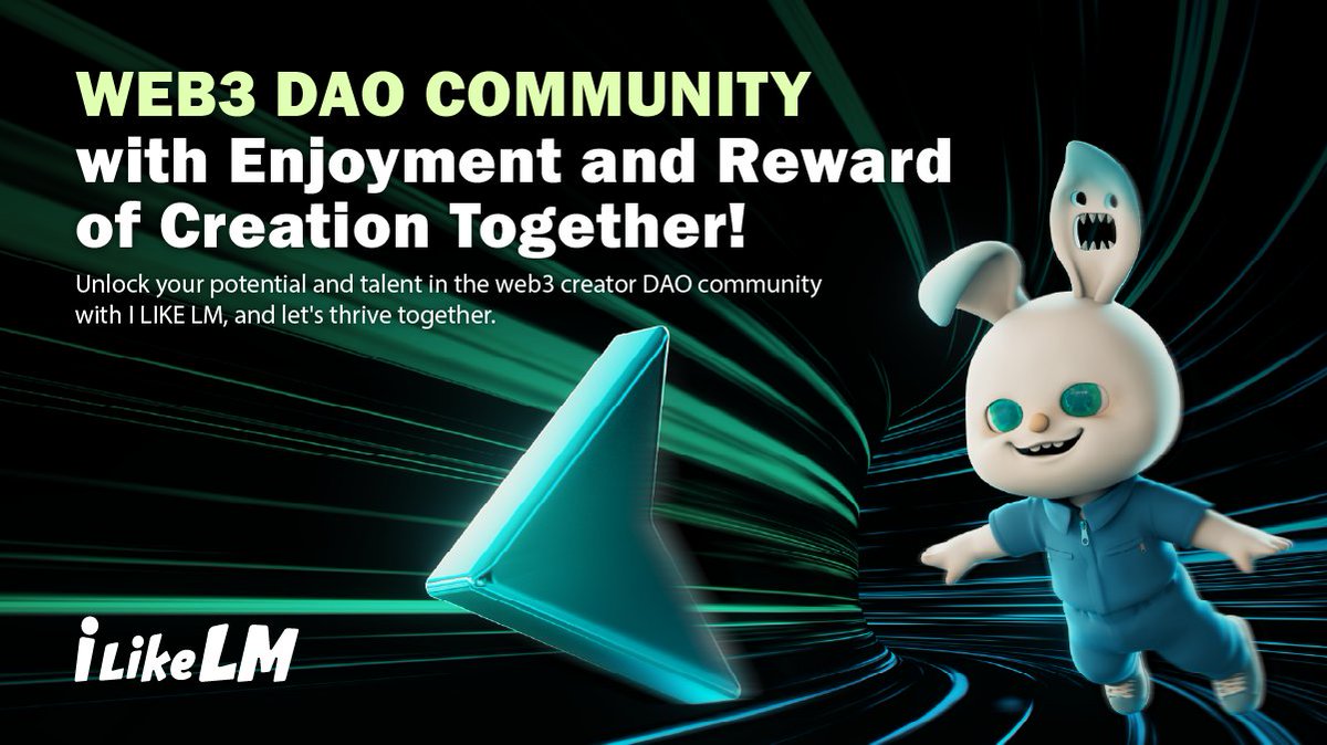 📢JOIN RIGHT NOW!! 

We will reward your enthusiasm for creation and support. Unlock your potential and talent in the Web3 Creator DAO Community with  I LIKE LM, and let's thrive together.  A new era awaits new creators!

👉ilikelm.com/en/apply-creat…