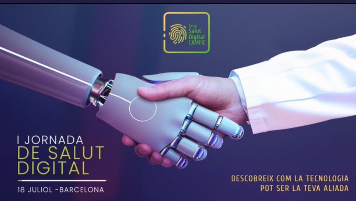 Avui a la I Jornada de Salut Digital! Let’s go! <a href="/DigitalCAMFiC/">Salut Digital CAMFIC</a> <a href="/CAMFiC/">🌳CAMFiC</a> #salutDigital